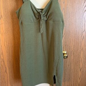 NWT No Boundaries Green Bodycon Dress